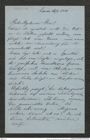 Nachlass Franz Steindachner, Brief von Gregor Bucchich an Franz Steindachner (26.02.1880), Inv.Nr. 62.03, Seite 1